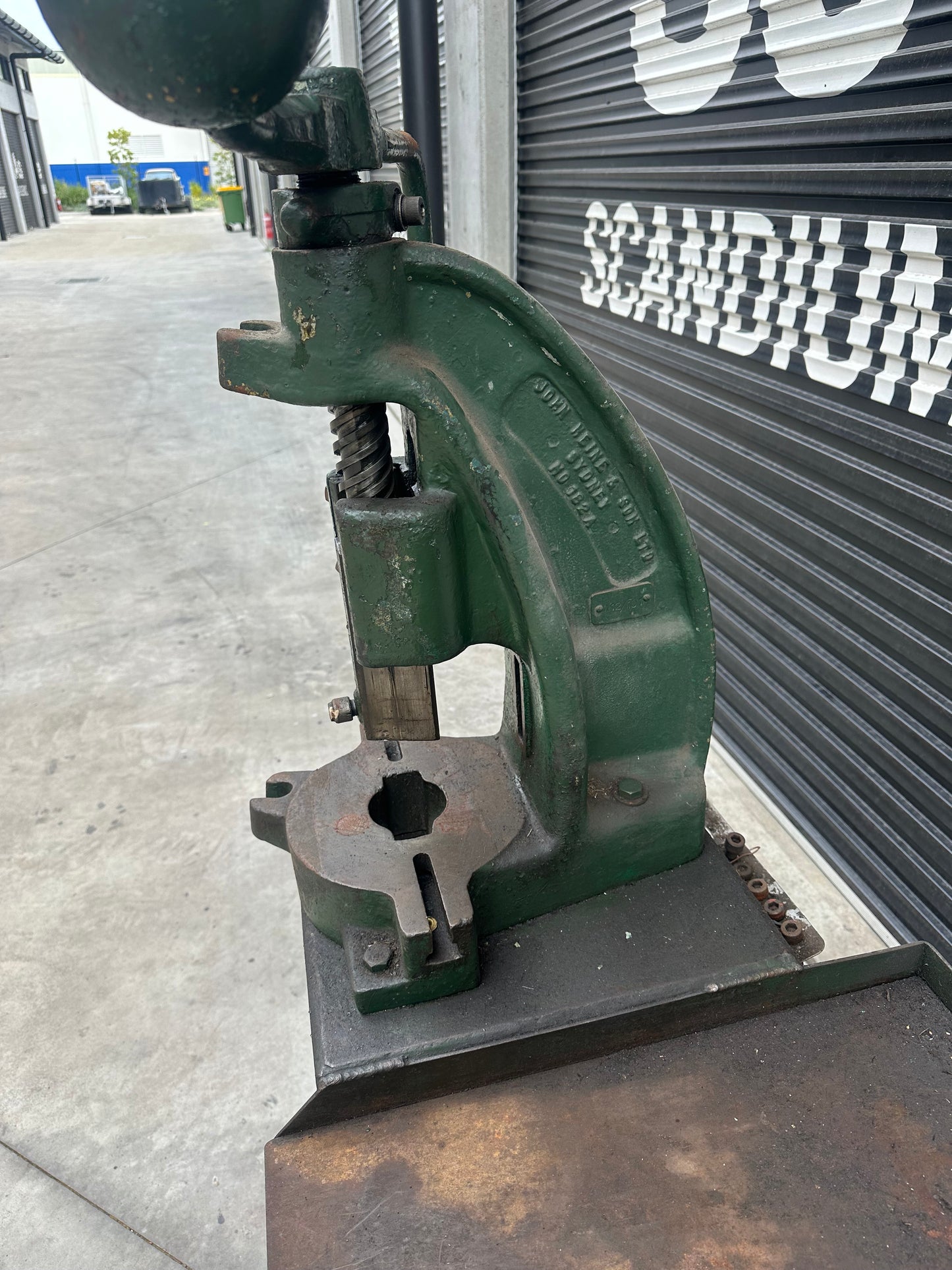 Used John Heine 182A Fly Press