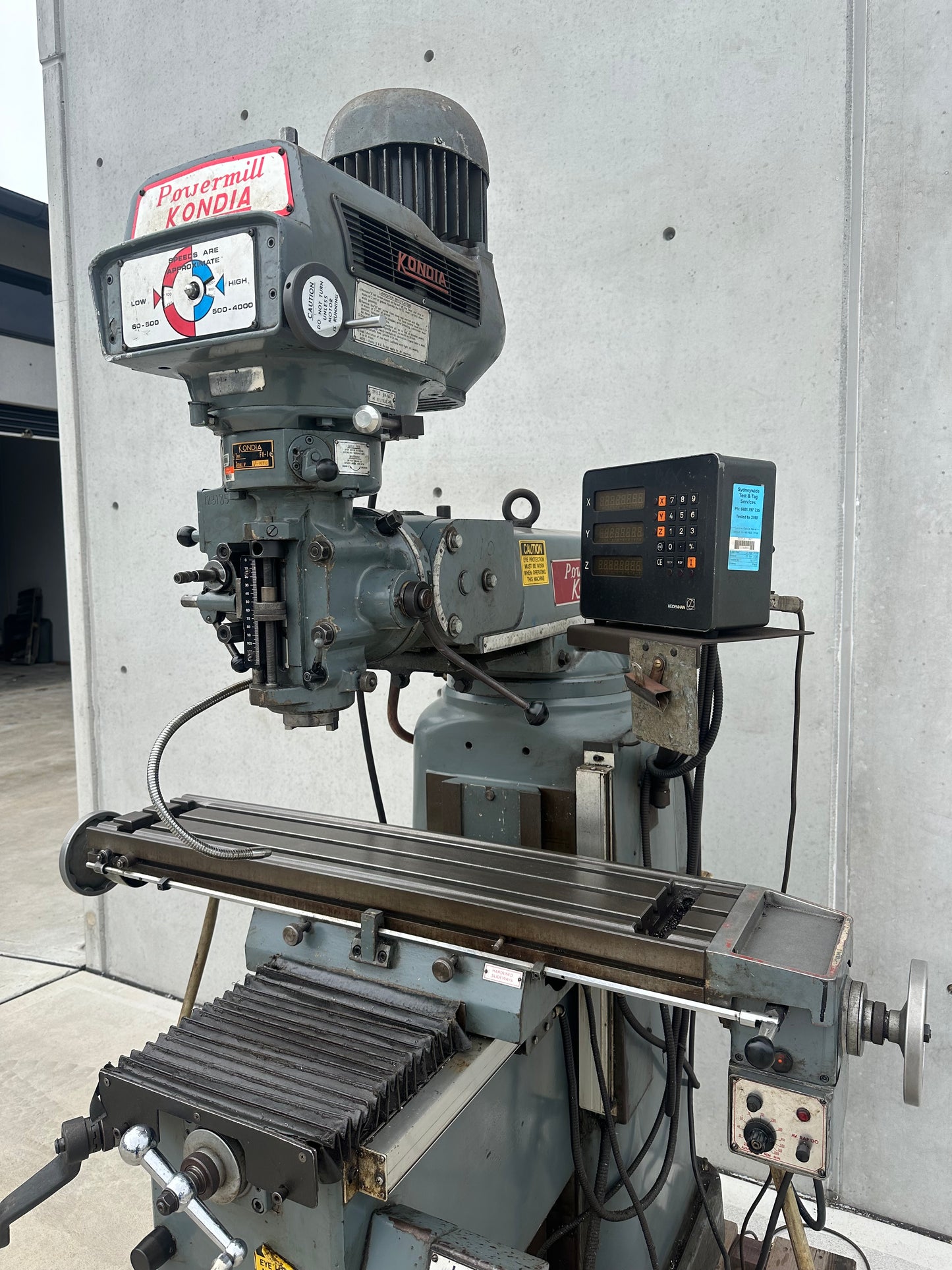 Used Kondia FV-1 Milling Machine (#2)