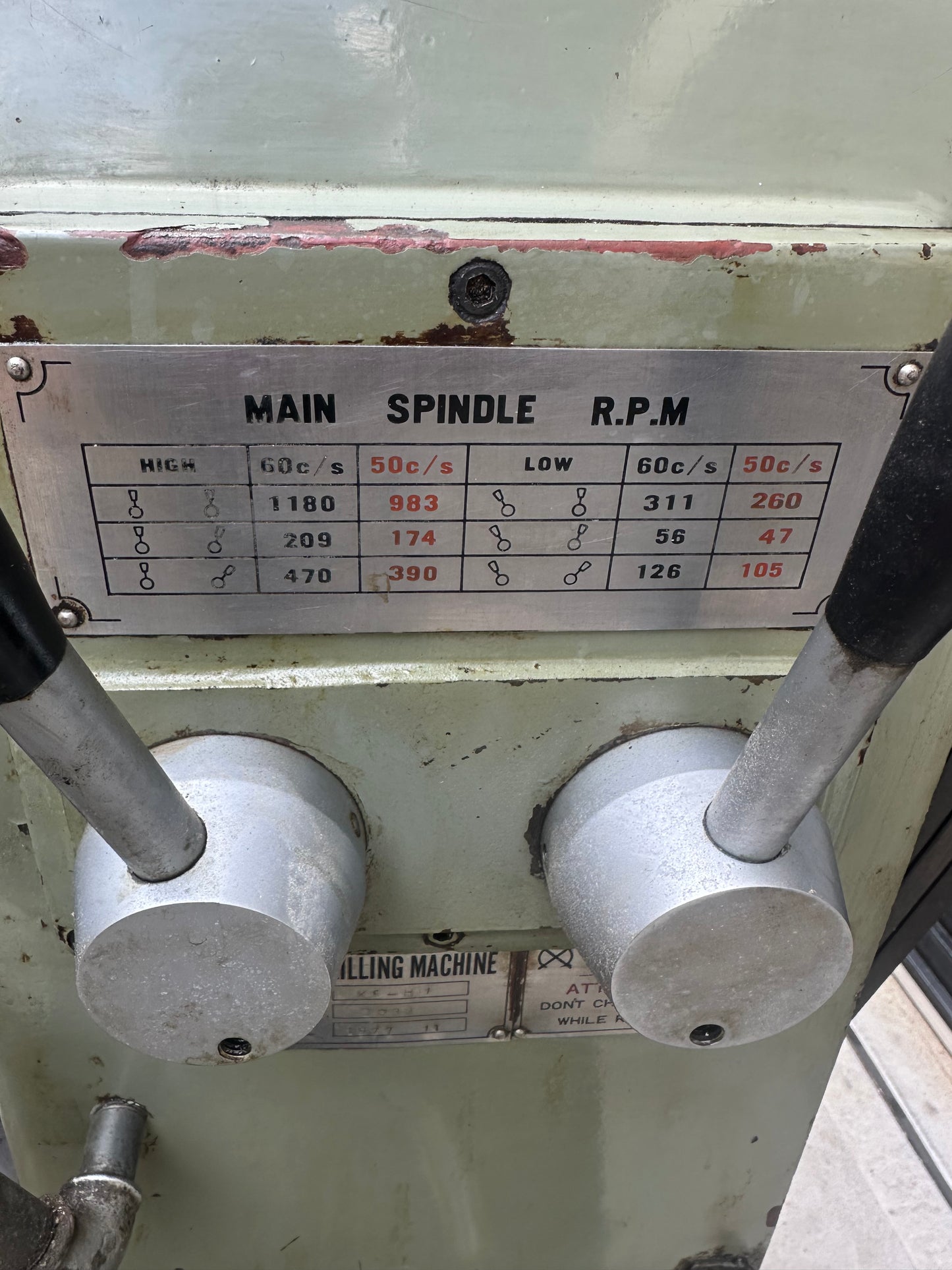 Used TradeMark Universal Milling Machine