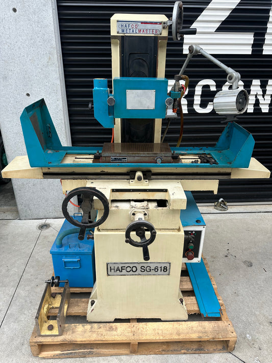 Used HAFCO SG-618 Manual Surface Grinder