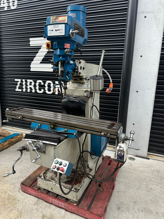 Used HAFCO BM-40v Turret Milling Machine