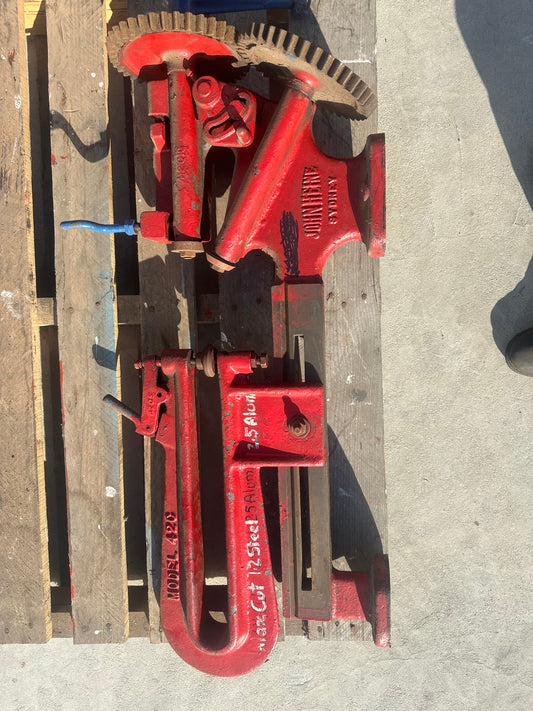 Used Manual John Heine Model 42C Sheet Metal Circle Cutter