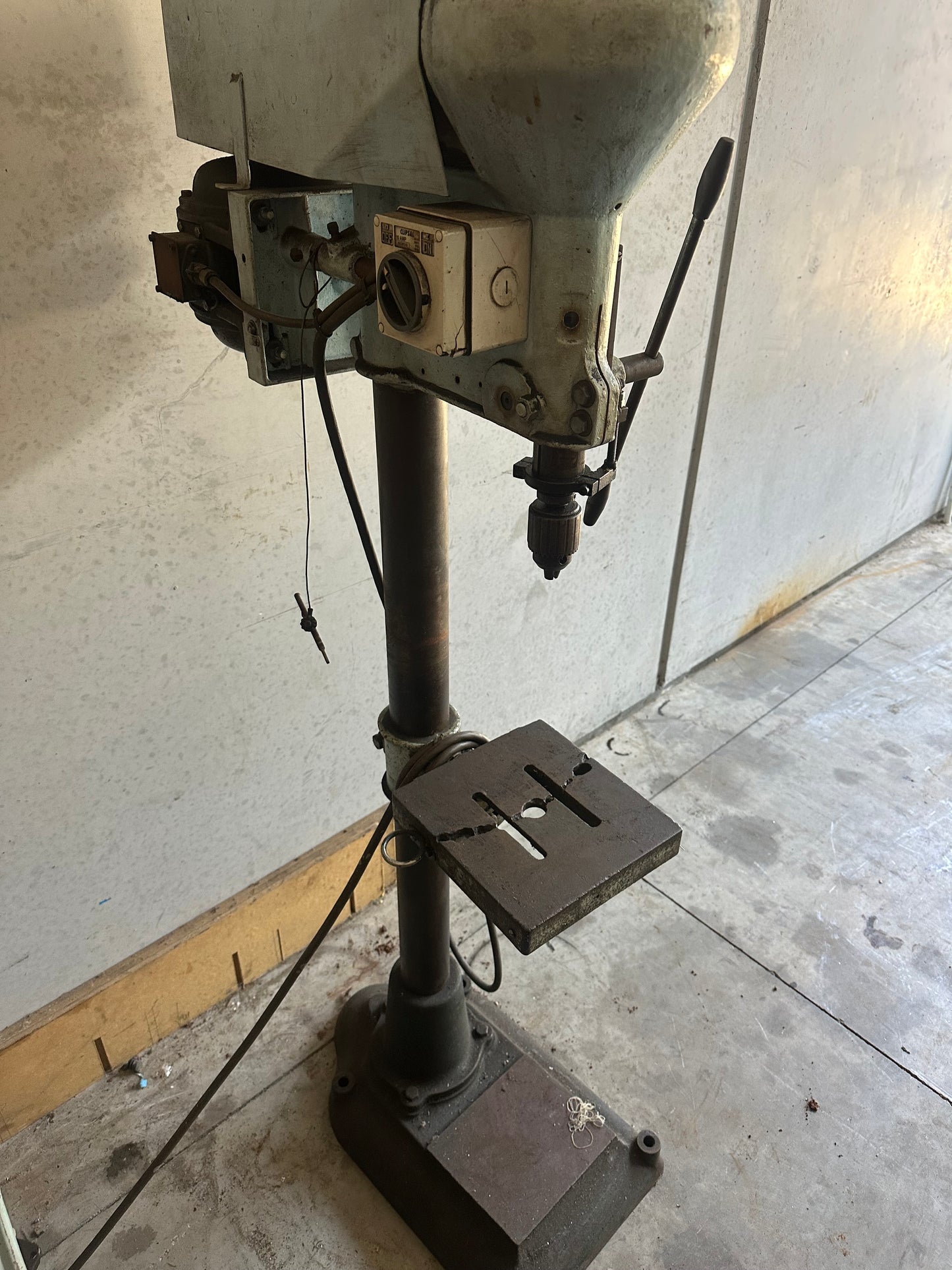 Used Richardson Pedestal Drill (blue)