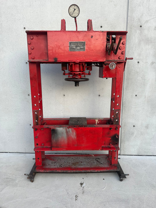 Used Servex HP100 Hydraulic Workshop Press