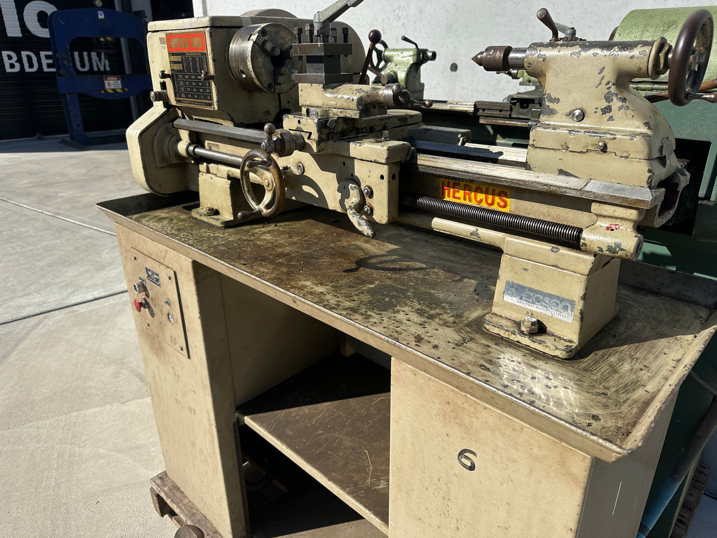 Used HERCUS CTM Metal Lathe