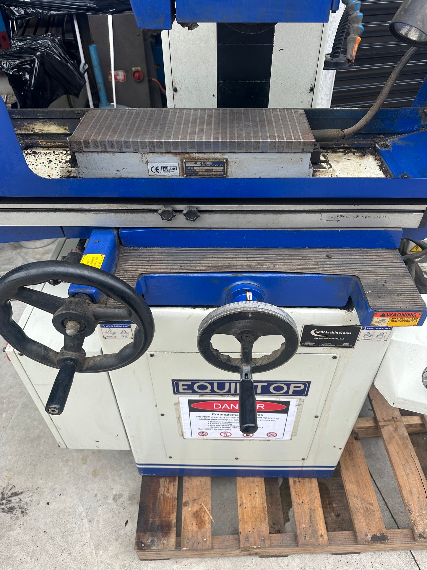 Used Equitop Surface Grinder