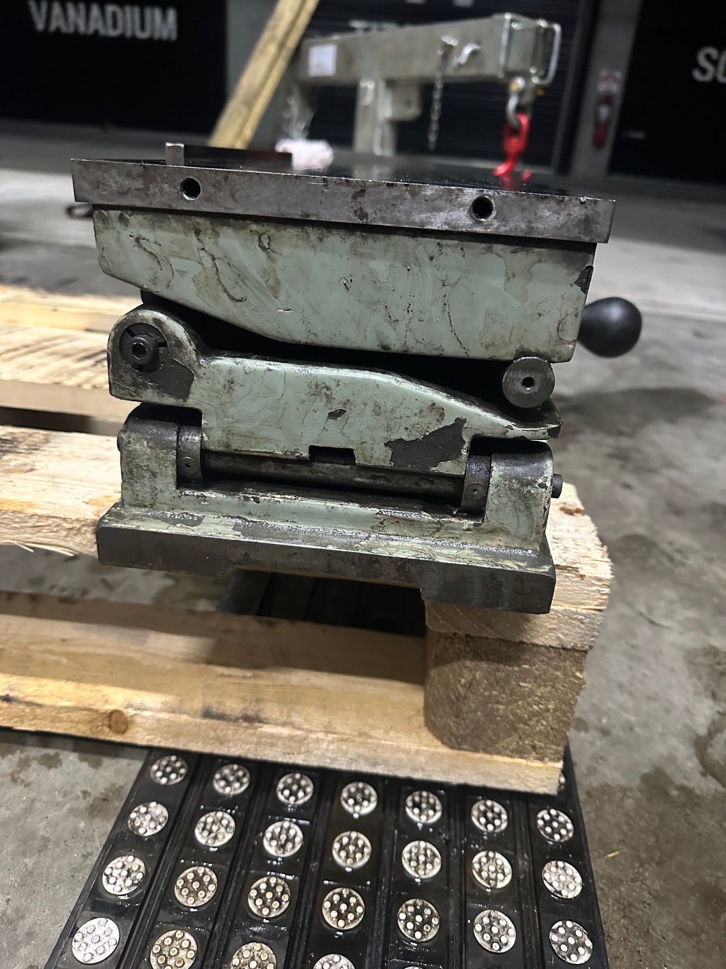 Used Tilt-able Sine Magnetic Chuck