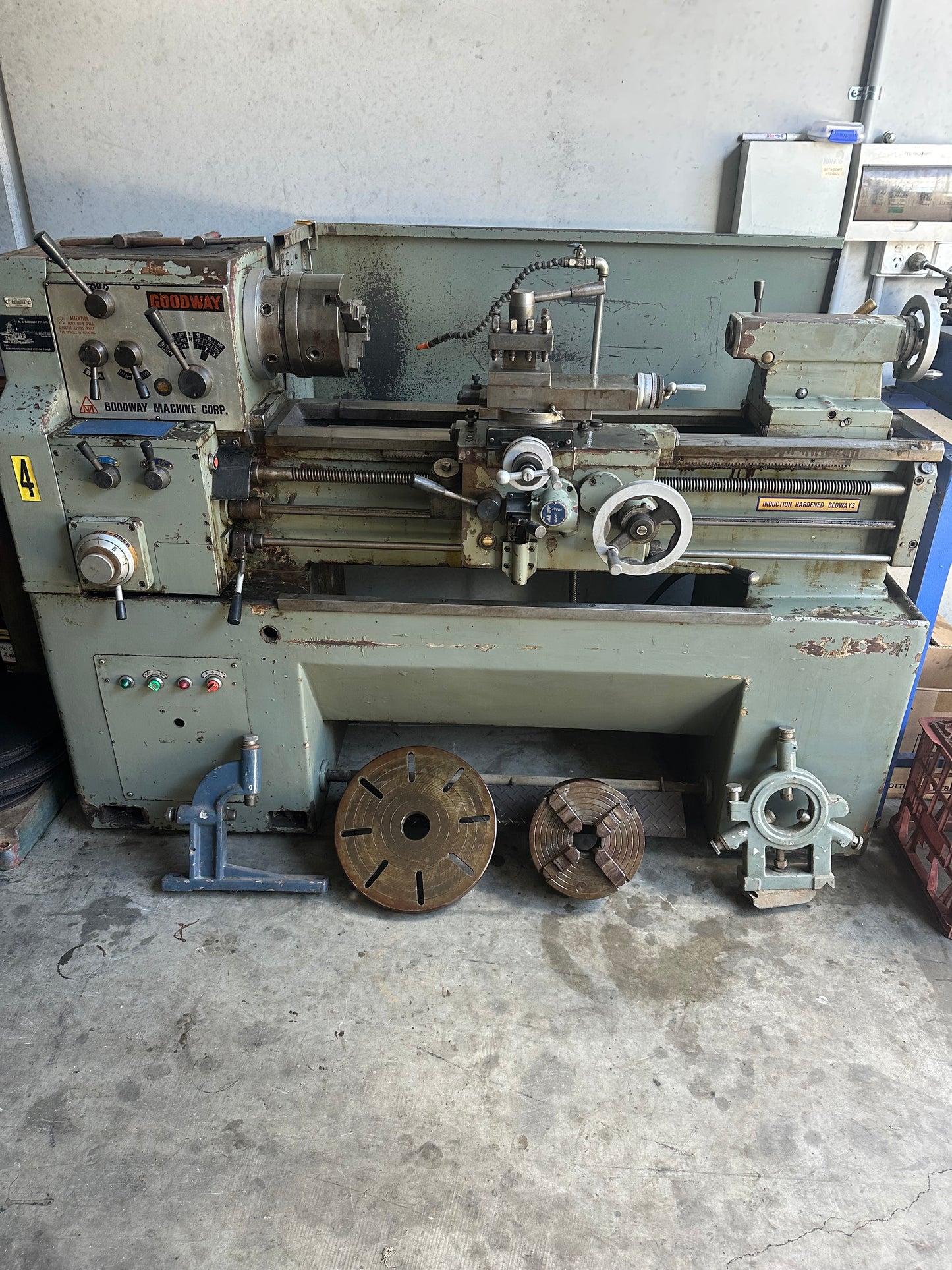 Used Goodway Centre Lathe