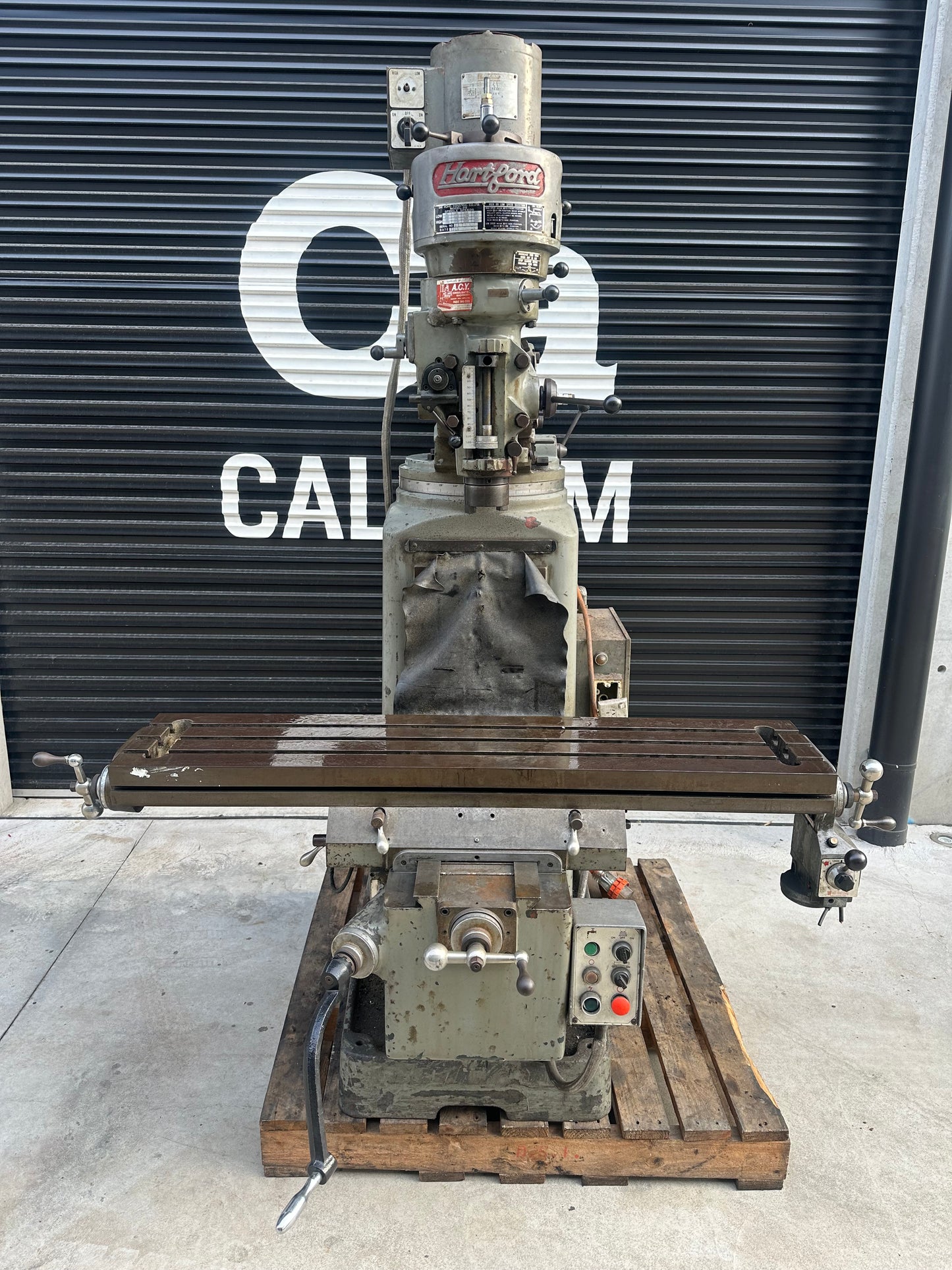 Used Hartford Turret Milling Machine