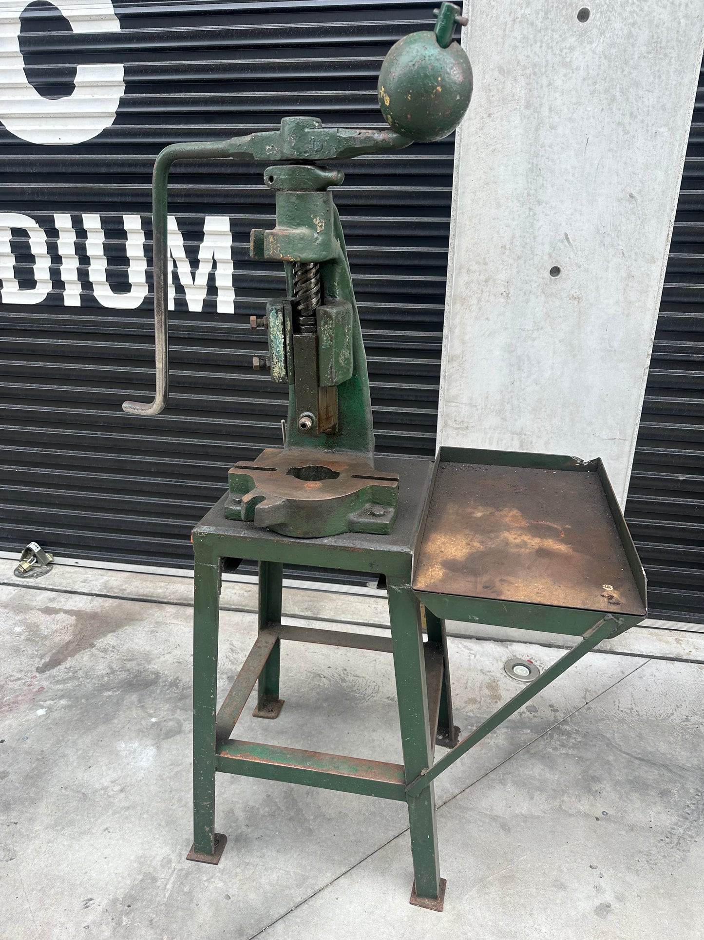 Used John Heine 182A Fly Press