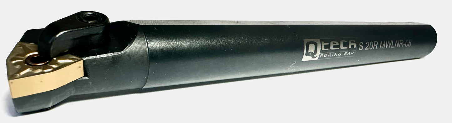 Q-Tech 20mm Boring Bar (WNMG inserts)