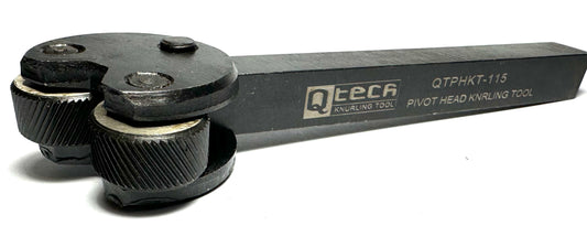 Q-Tech Pivot Head Knurling Tool